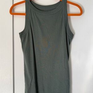 LOFT Women's Tank Top - olive green